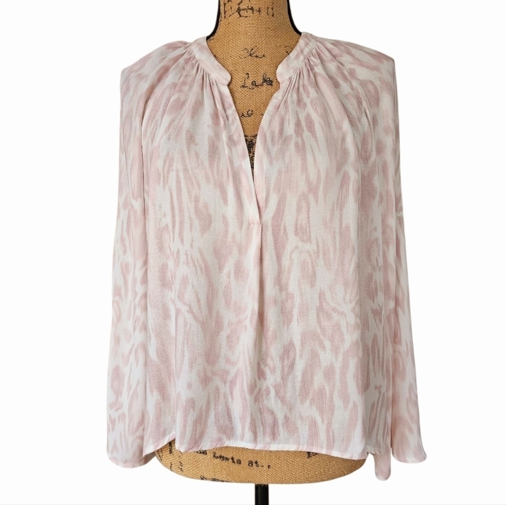 Young Fabulous & Broke Elegant Pink Blouse, Size S